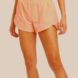 High Rise 3” Running Shorts  w/ UV protection- 🍑 Peach
